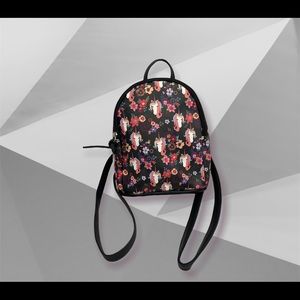 Unicorn printed mini backpack